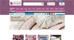 Desktop Screenshot of lojavirtualdacasa.com.br